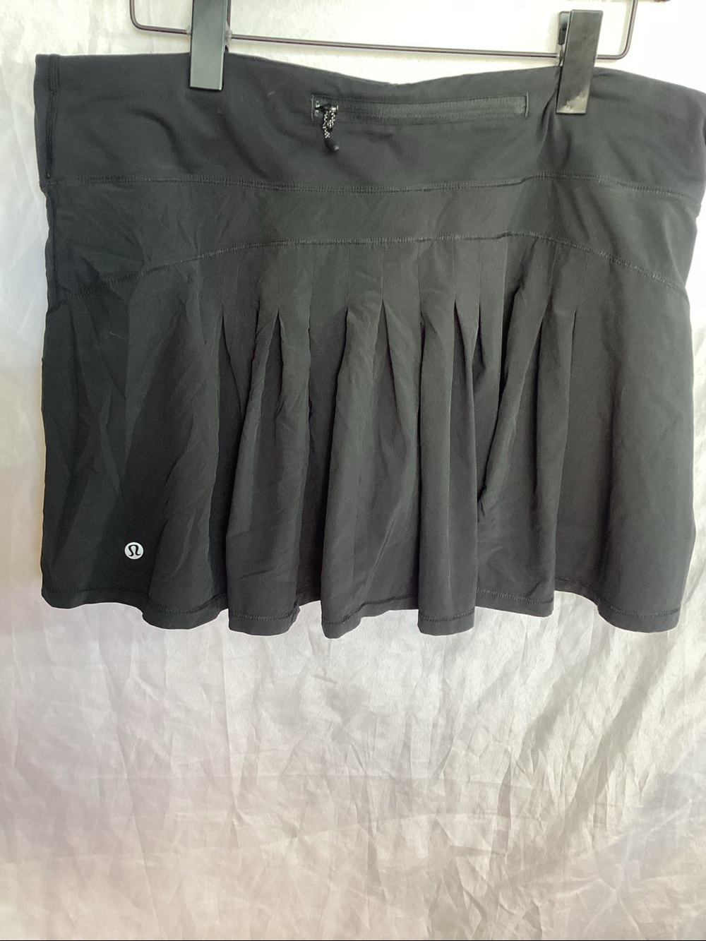 lululemon athletica Black Pleated Active Skirt - Picture 3 of 9